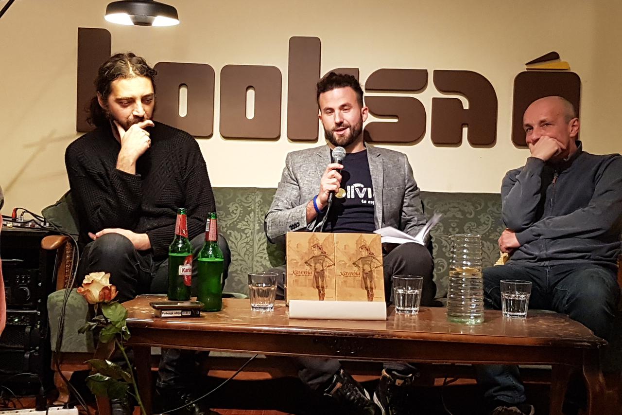 Predstavljanje romana Kaverna