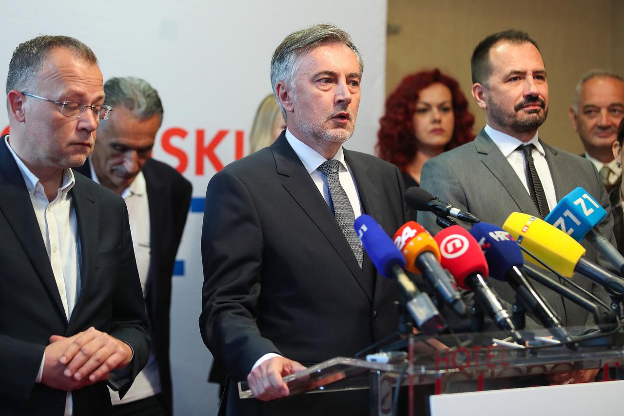 Zagreb: Škoro sa suradnicima predstavio liste Domovinskog pokreta