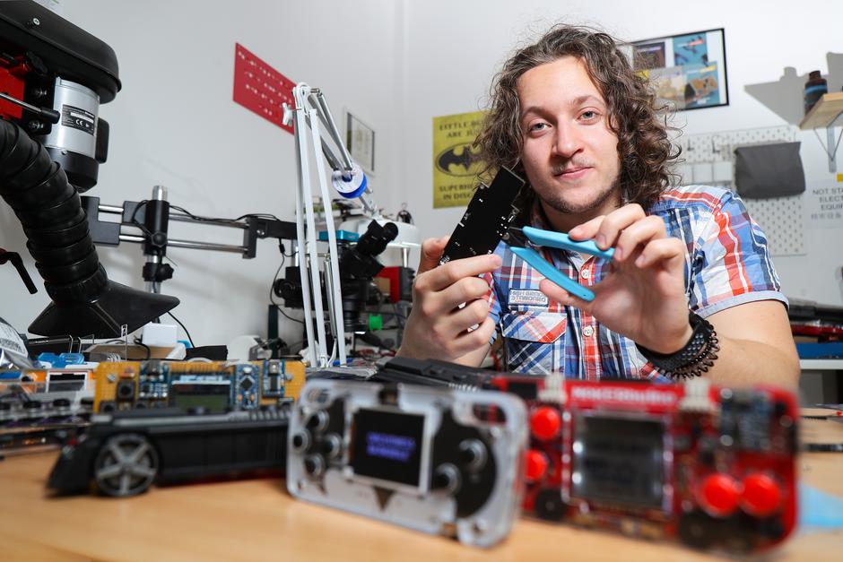 Zagreb: Albert Gajšak, vlasnik tvrtke CircuitMess