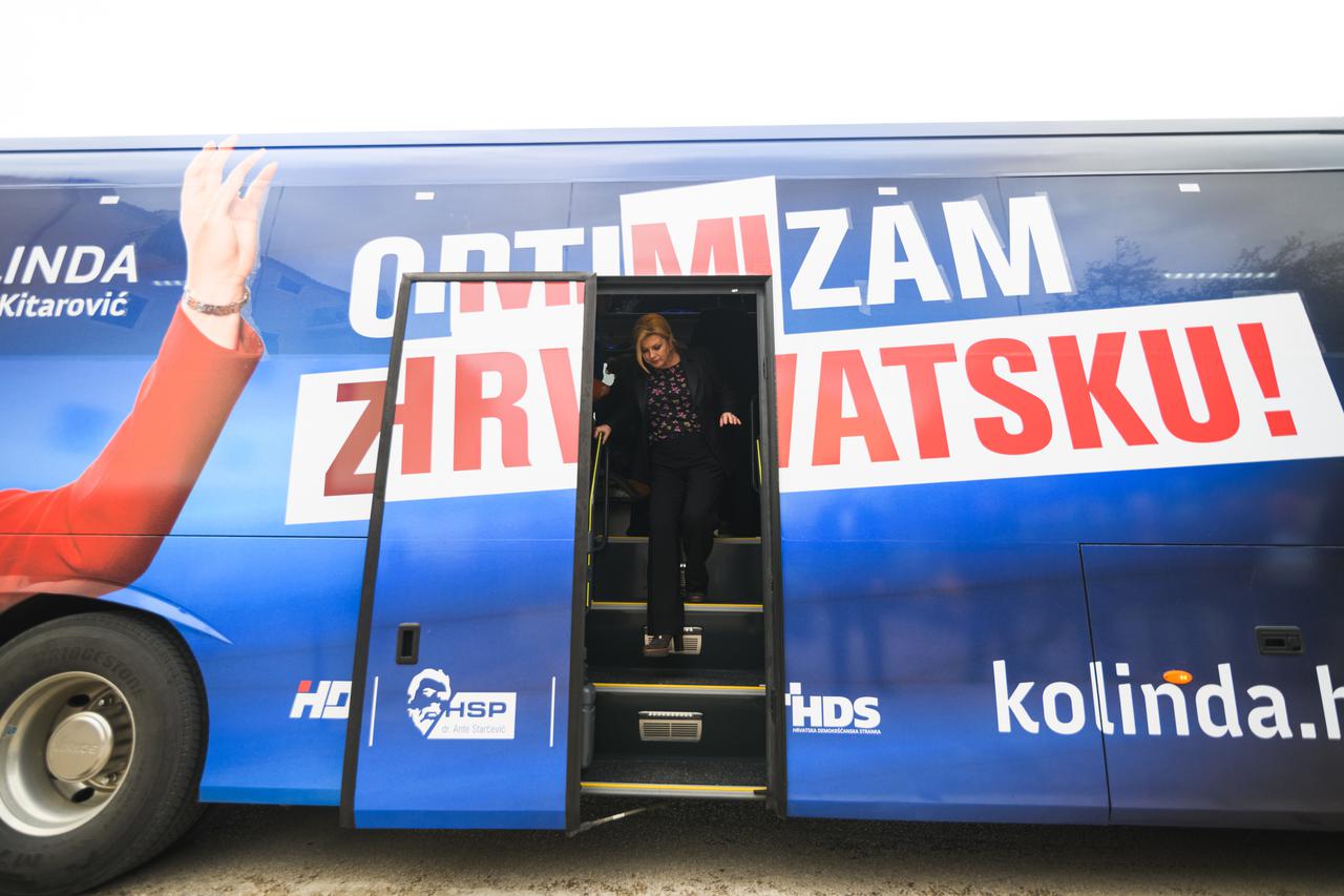 autobus Kolinde Grabar-Kitarović