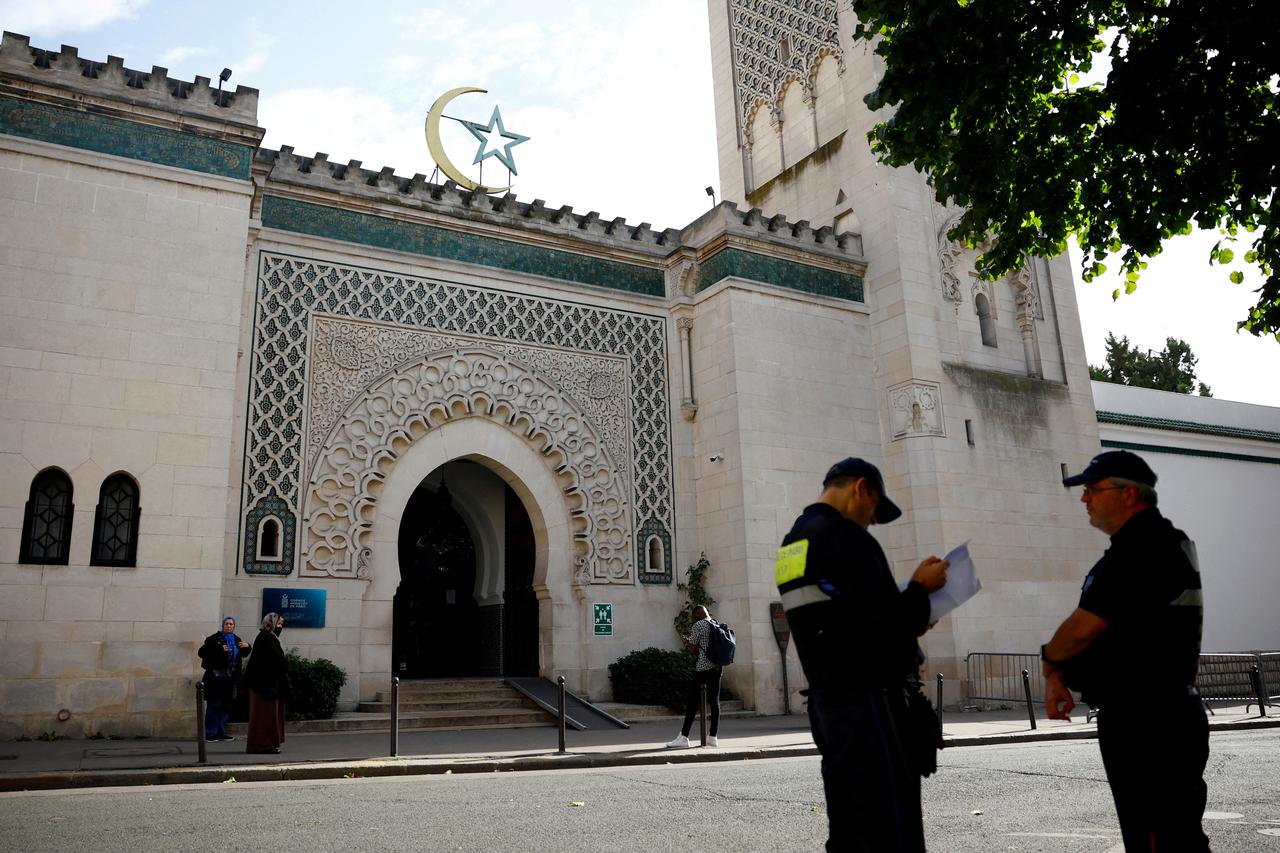 FILE PHOTO: Security around places of worship in Paris