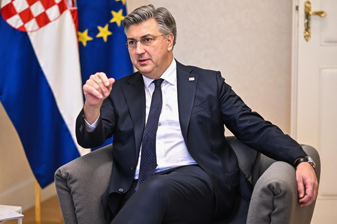Zagreb: Andrej Plenković sastao se s predsjednikom Vlade Kraljevine Nizozemske Markom Rutteom