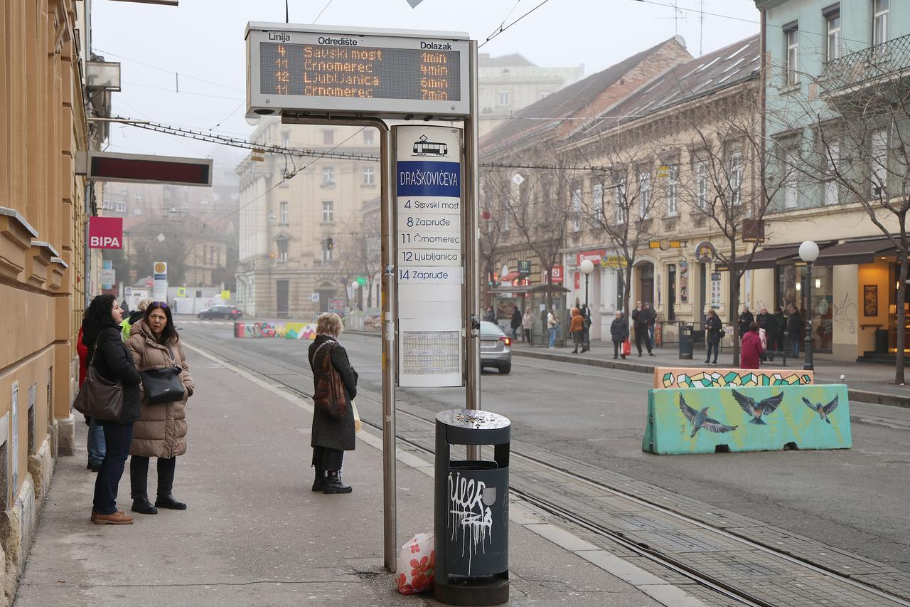 Zagreb: Sutra od 10 do 14 sati su sve tramvajske linije kroz centar preusmjerene