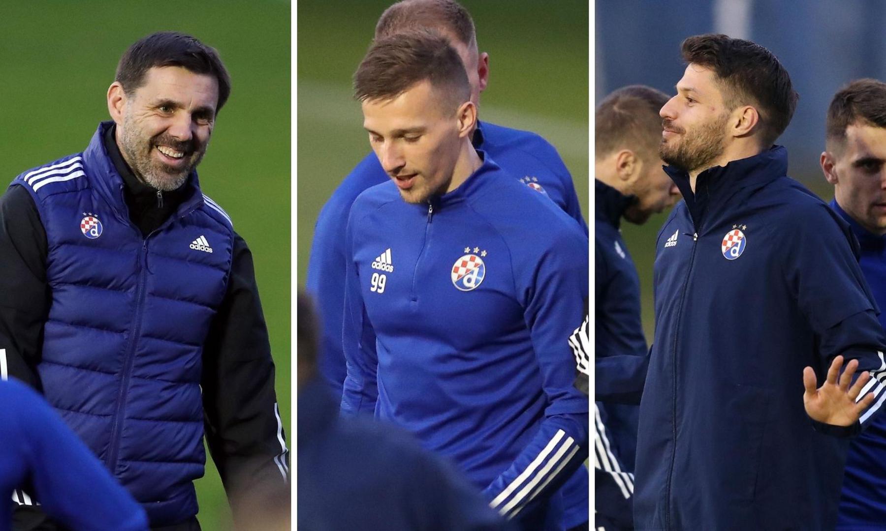 Dinamo i Sevilla odradili su trening na Maksimiru uoči uzvrata 1/16 finala Europske lige.