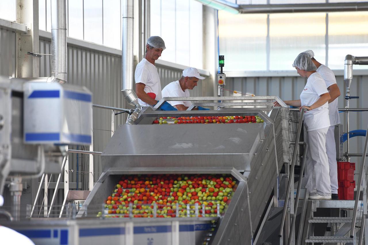 Varaždin: Plenković sudjelovao na otvorenju novog Podravkinog pogona za preradu rajčice