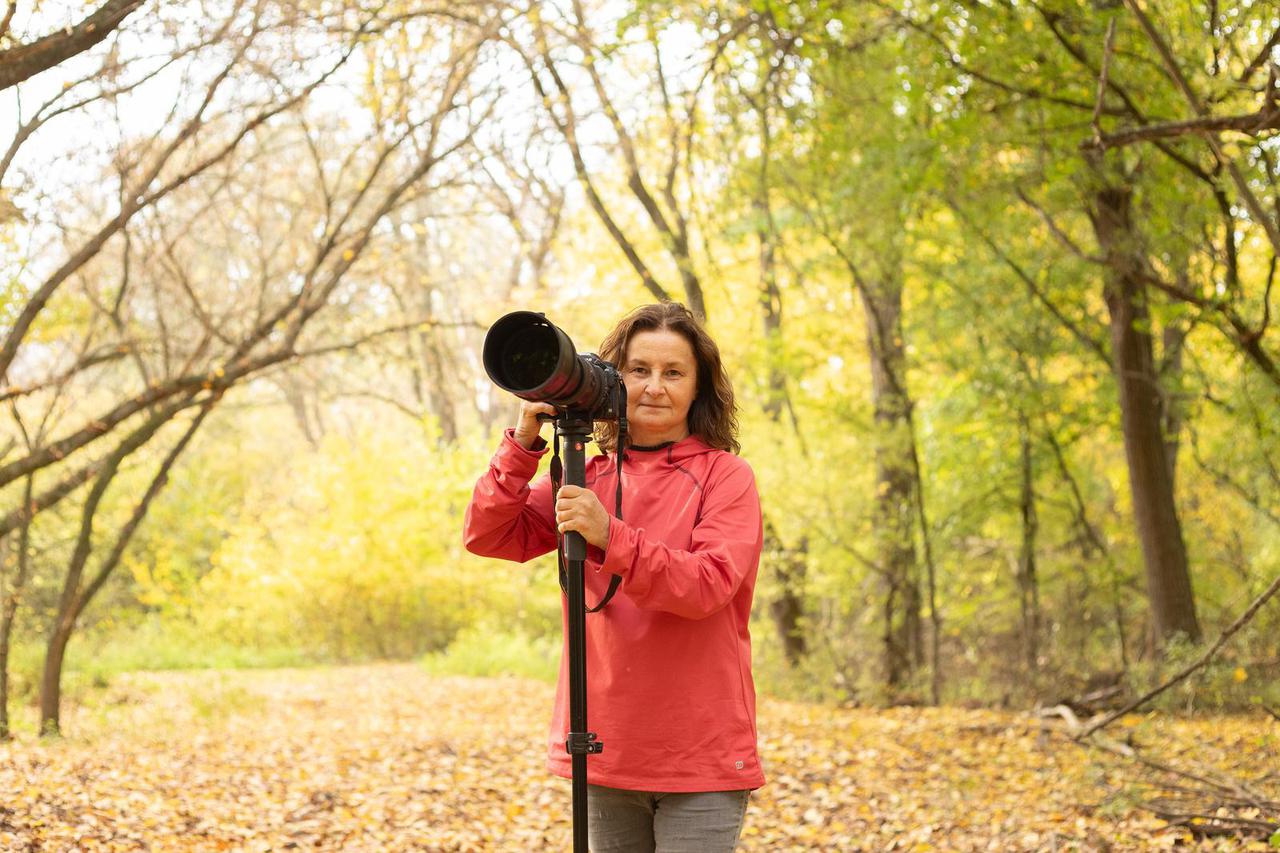 Zlatna greda: Ankica Ursić Molnar živi sama u šumi i fotografira jelene