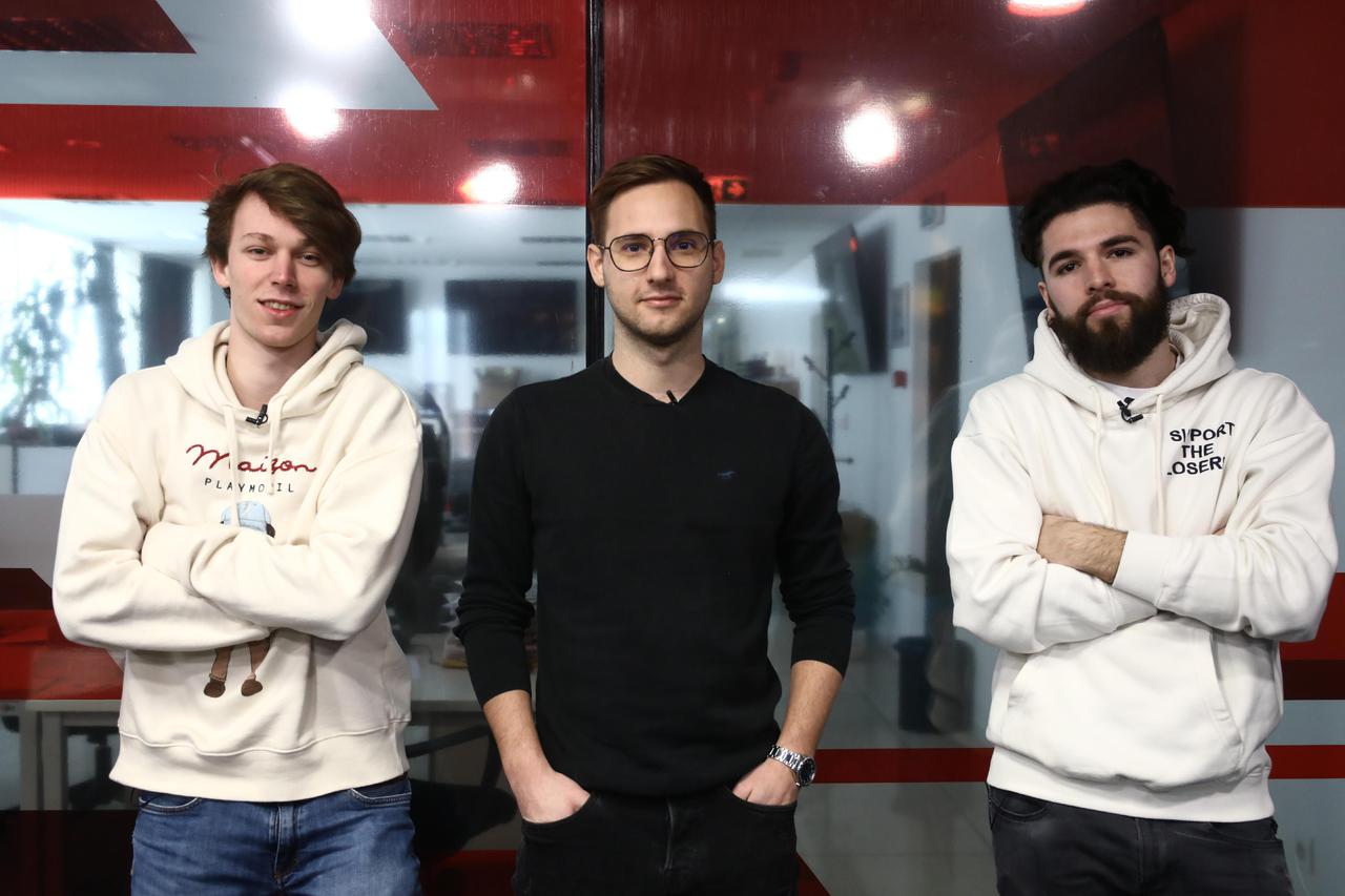 Zagreb: Studenti Luka, Niko i Marko napravili su aplikaciju Gradivo.hr 