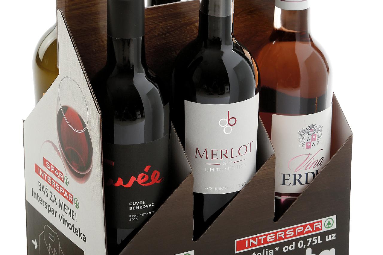 Više od 500 etiketa domaćih vina u INTERSPAR hipermarketima