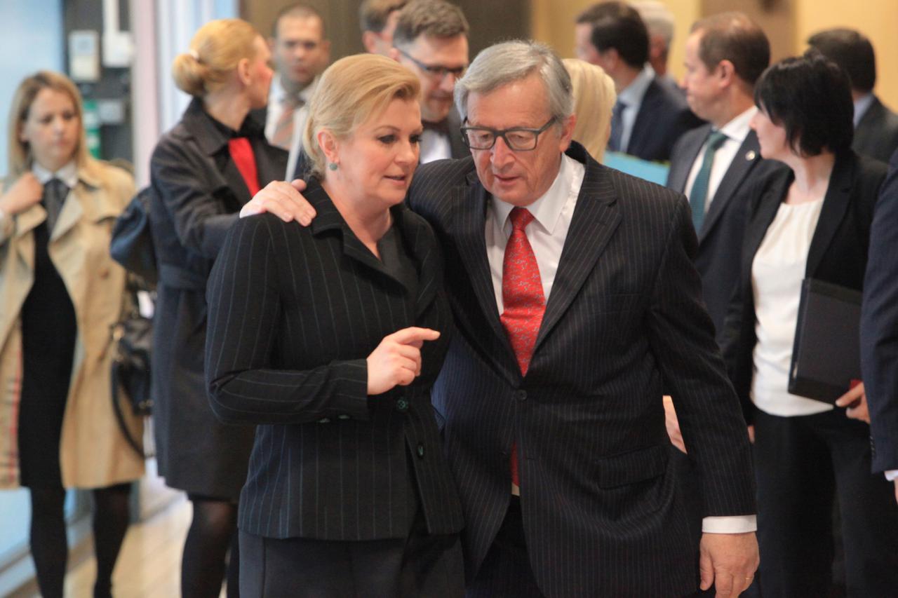kolinda grabar-kitarović, Jean-Claude Juncker