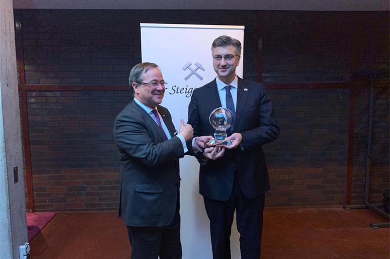 Plenković primio nagradu Steiger