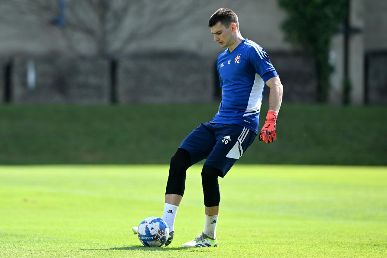 Zagreb: Trening GNK Dinamo prije puta u Atenu na uzvratnu utakmicu protiv AEK