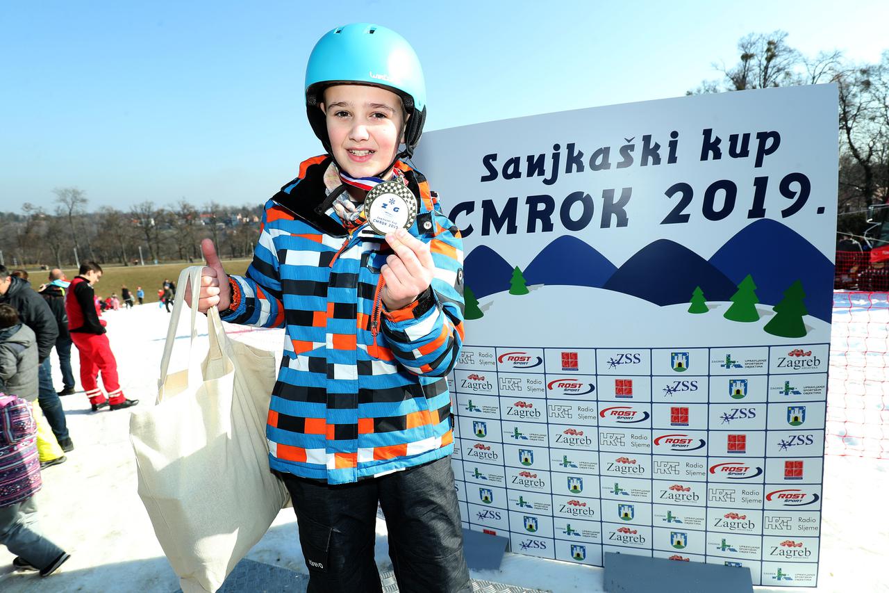 Pobjednici Sanjkaškog kupa Cmrok 2019. za djecu i mlade