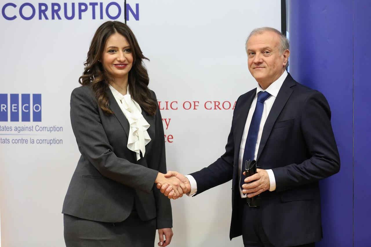 Dražen Bošnjaković s ministricom Nelom Kuburović