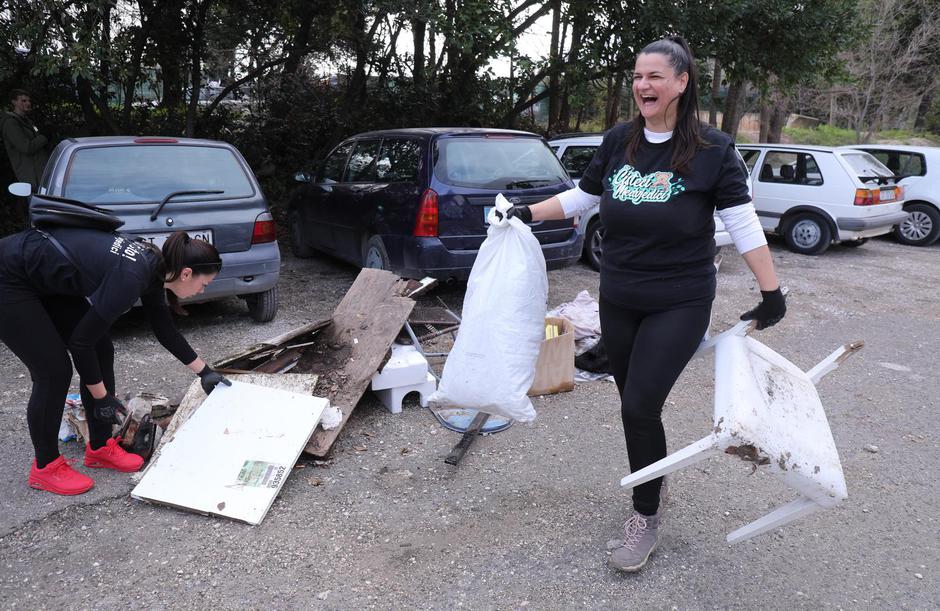 Split: Ekološka akcija Rezolucije Z na Spinutu 