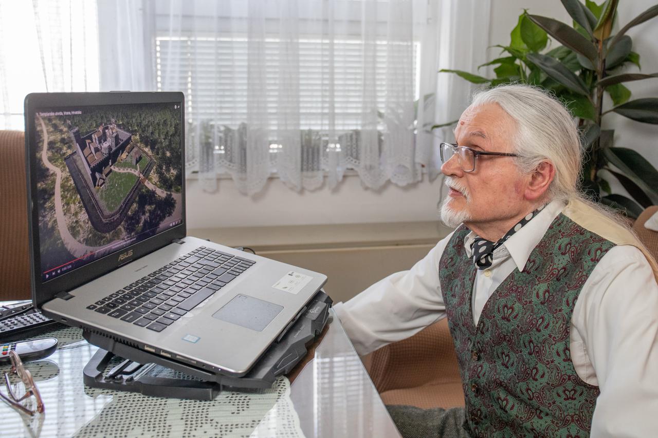 Opuzen: Stipan Ujdur koji izrađuje 3D rekonstrukcije povjesnih gradova i događaja