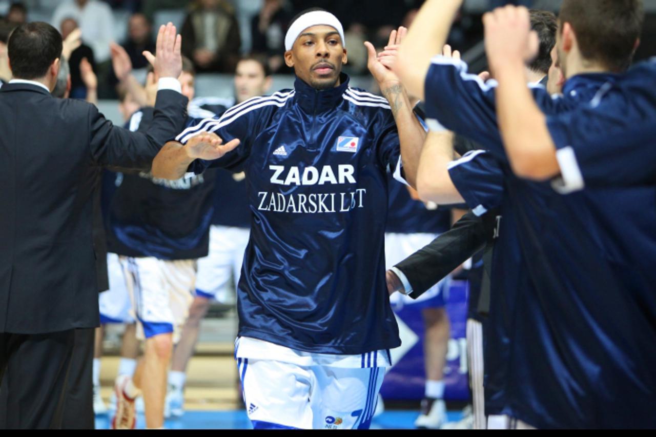'05.01.2011., Zadar - 14.kolo NBL Liga: KK Zadar i KK Cedevita. Novi igrac Zadra Mason Chester. Photo: Zeljko Mrsic/PIXSELL'