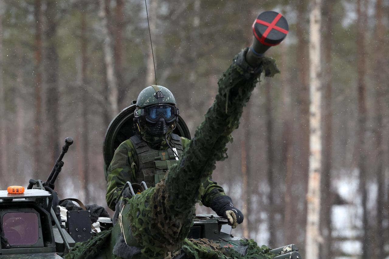 "Cold Response 2022" NATO military exercise, in Setermoen
