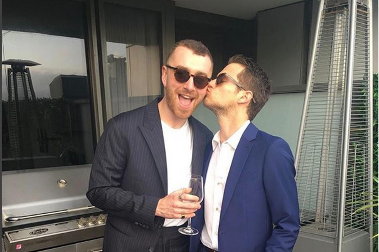 Brandon Flynn i Sam Smith