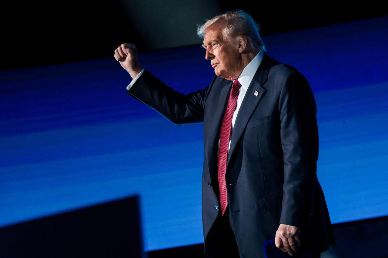 U.S. President Trump visits Florida
