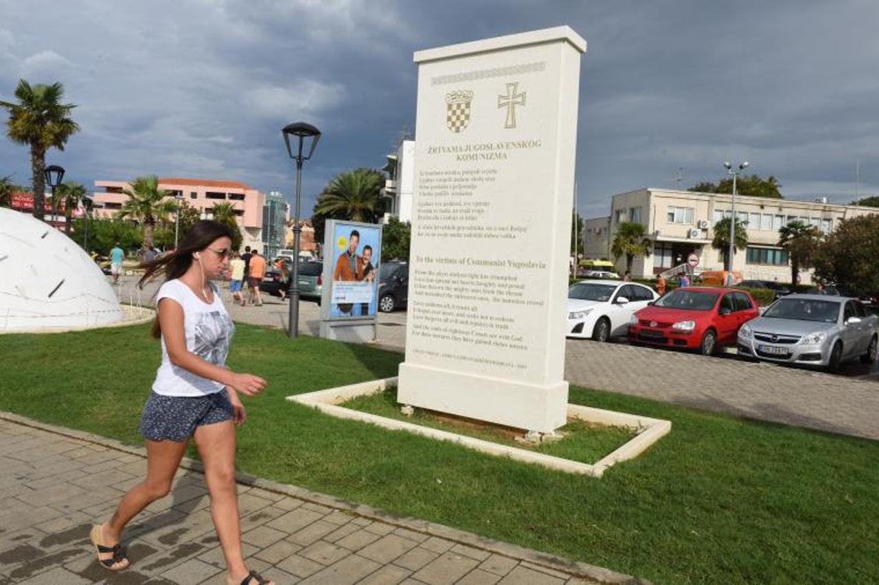 spomenik žrtvama jugoslavenskog komunizma, vodice