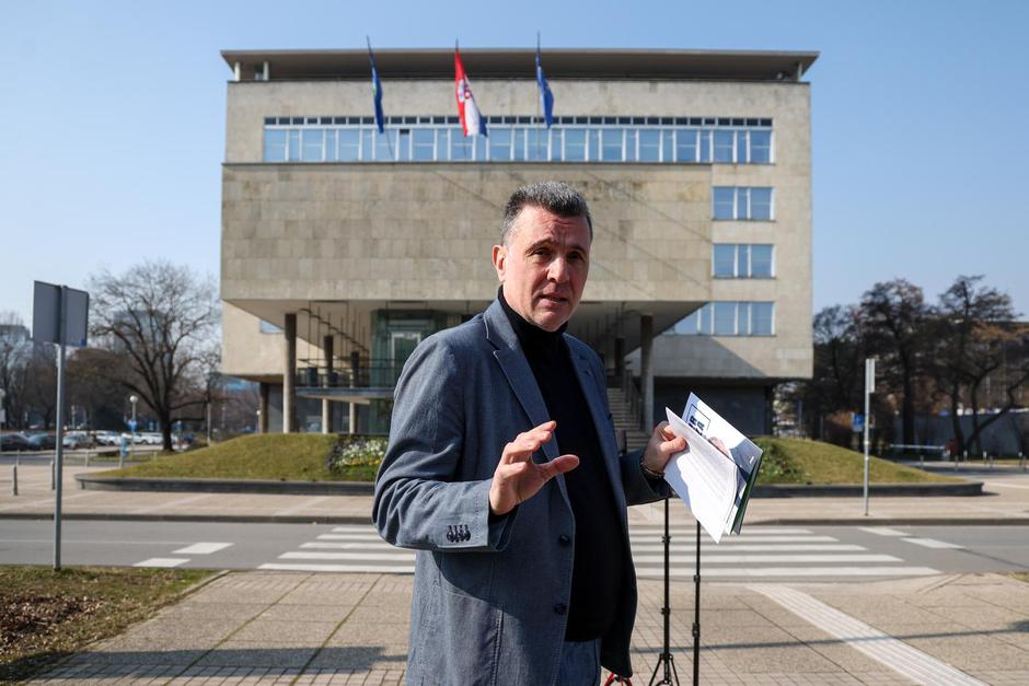 Zagreb: Kandidat za gradonačelnika Trpimir Goluža o planskom razvoju grada Zagreba i problematici GUP-a
