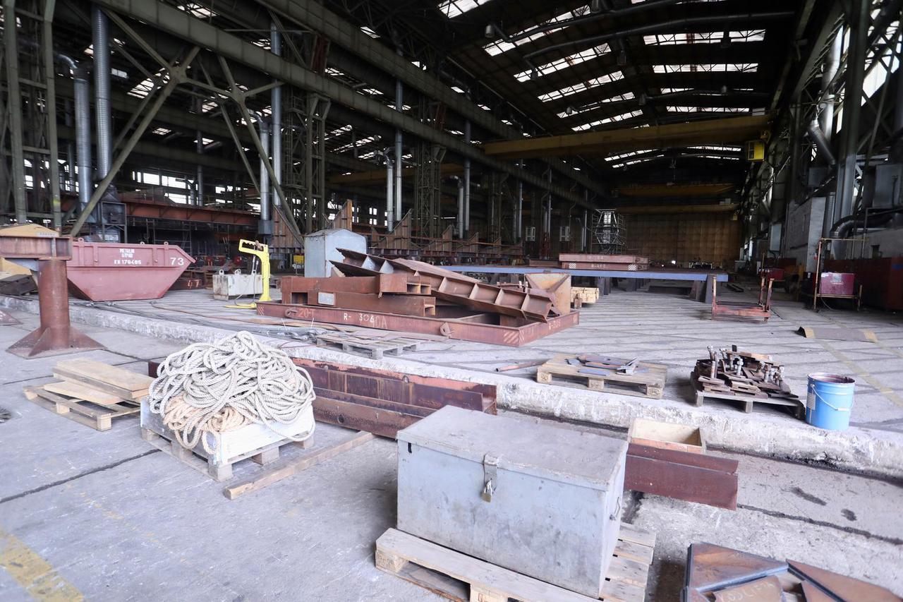 Zaustavljena proizvodnja u Brodosplitu zbog blokade ruske banke