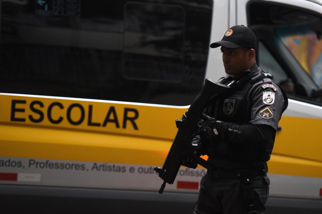 Security forces in Brazil
