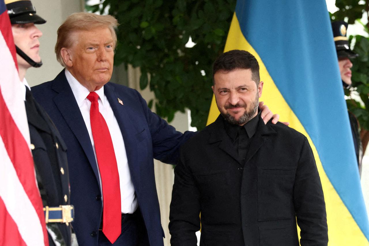 Donald Trump i Volodimir Zelenski