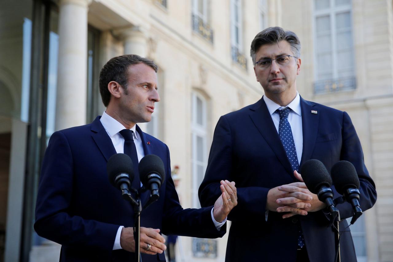 Plenković i Macron