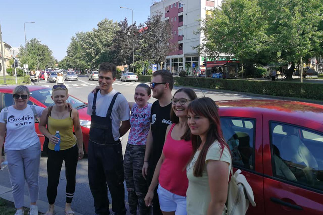 Prosvjed u Slavonskom Brodu