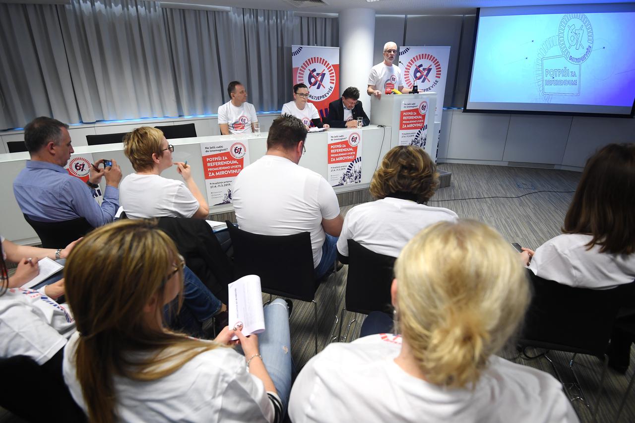 Sindikati objavili referendumsko pitanje