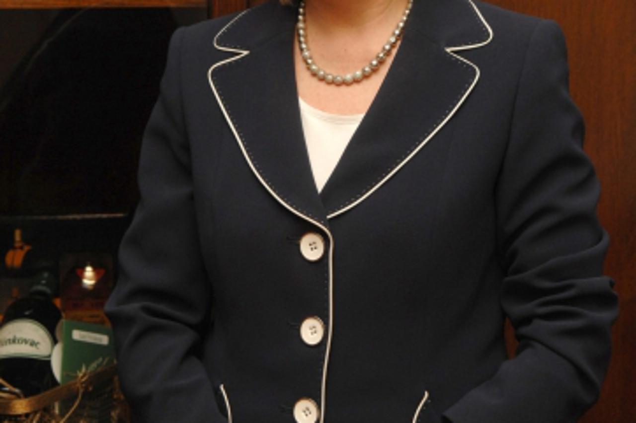 \'18.02 2011. Zagreb- Zvjezdana Blazic, predsjednica uprave tvrtke  Badel 1862.\'