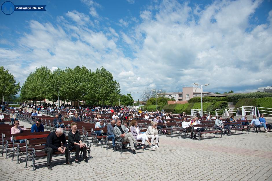 Zdravko Mamić na misi u Međugorju