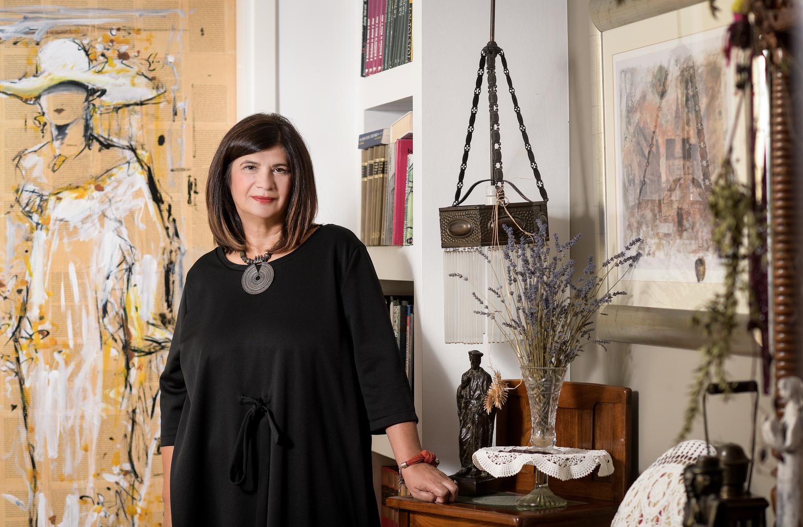 11.09.2020., Zagreb - Spisateljica Julijana Matanovic. Photo: Sandra Simunovic/PIXSELL