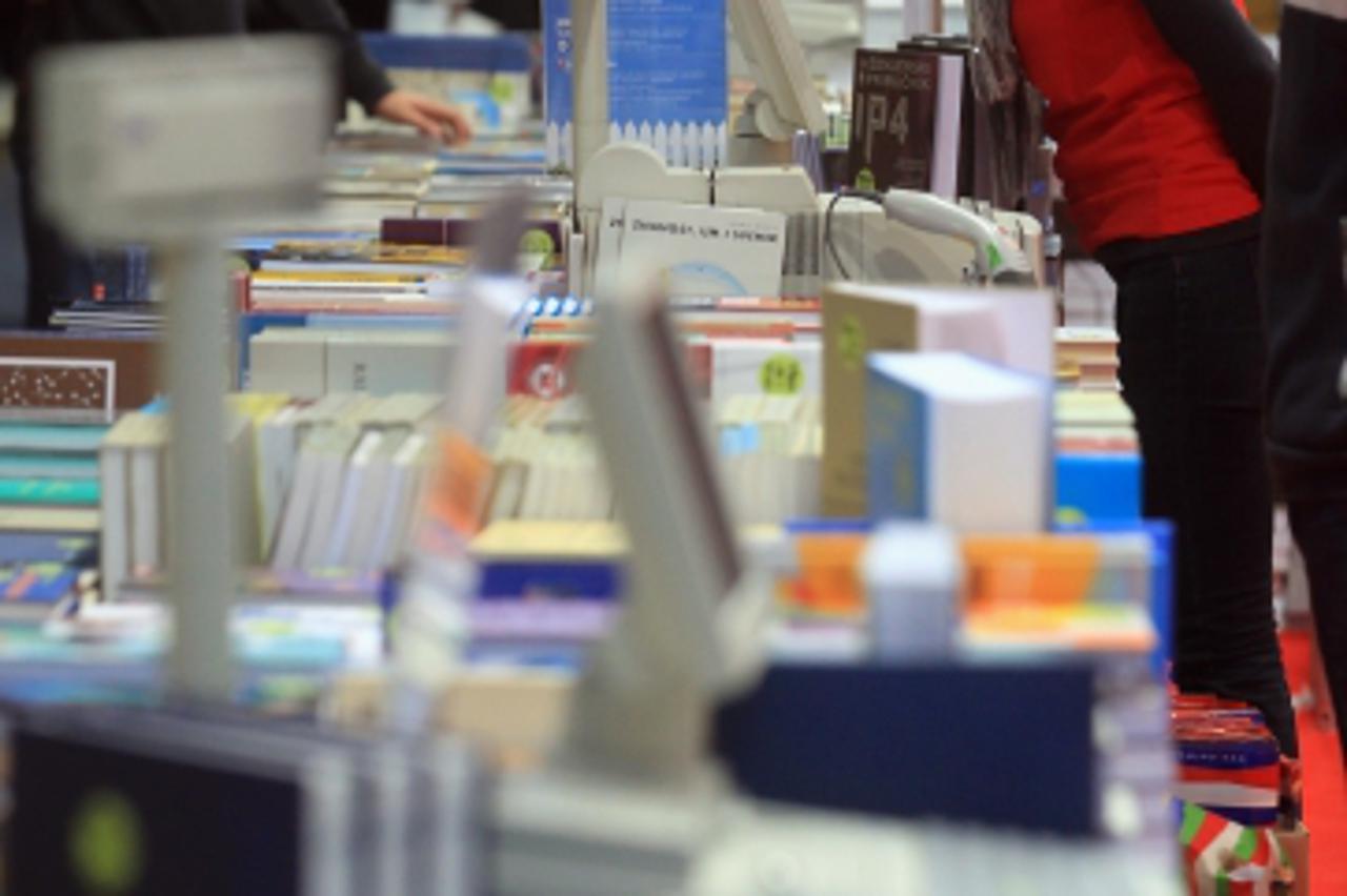 '13.11.2012., Zagreb - Na Zagrebackom velesajmu svecano je otvoren Interliber, medjunardoni sajam knjiga i ucila. Photo: Zarko Basic/PIXSELL'