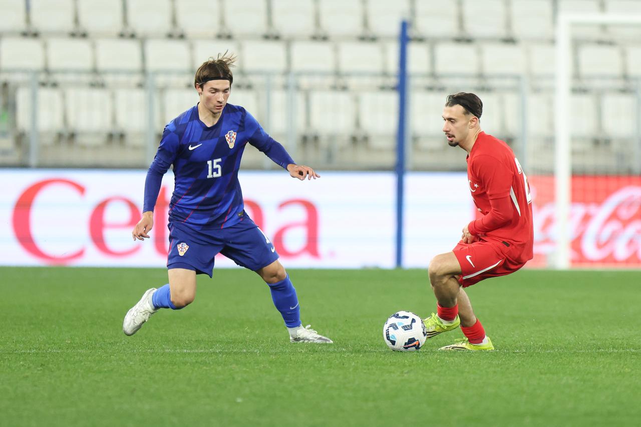 Osijek: Hrvatska protiv Turske za plasman na U-21 Europsko prvenstvo