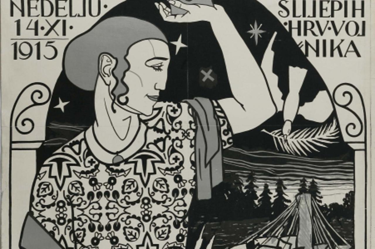 'Tomislav Krizman - plakat iz 1915. god. '