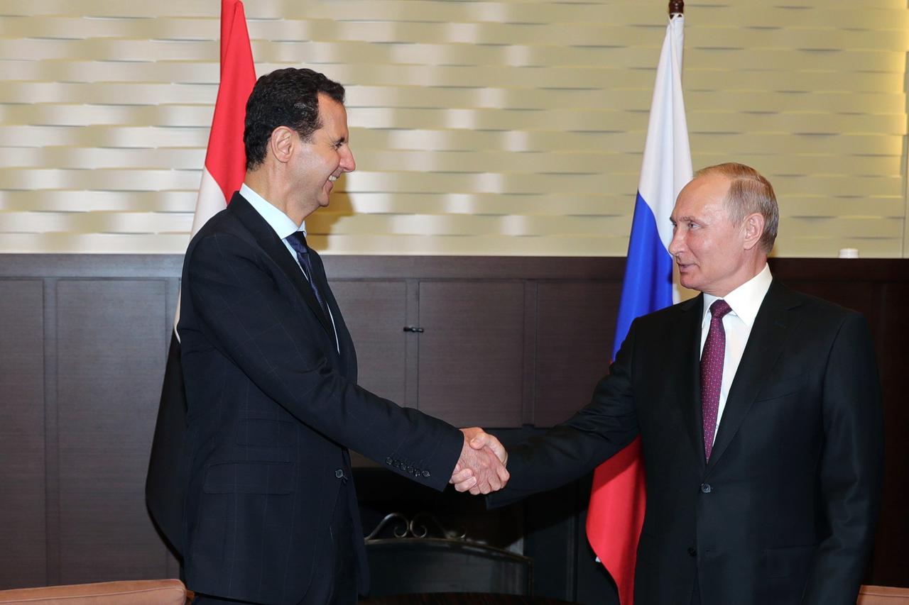 Vladimir Putin i Bashar al-Assad