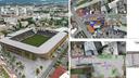 FOTO Gradi se nova cesta! Ovako će izgledati pristup budućem stadionu u Kranjčevićevoj