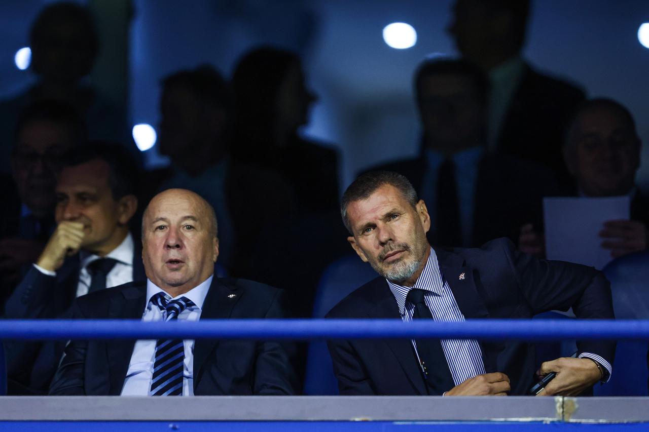 Zagreb: VIP loža tijekom susreta Dinam i Gorice