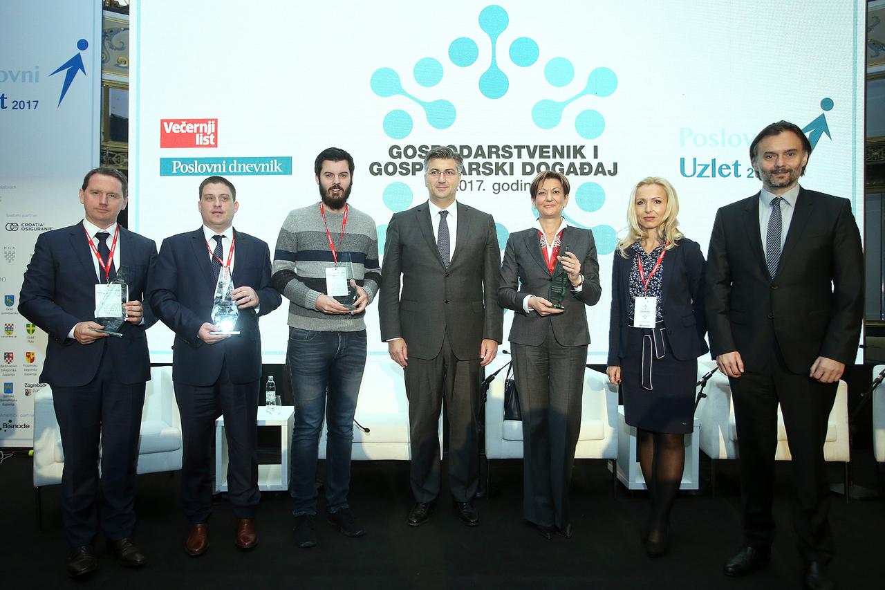 Dobitnici nagrade za gospodarstvenika i gospodarski događaj godine