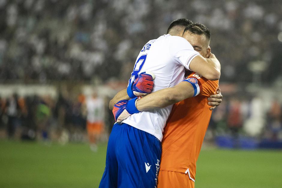 Split: Igrači Hajduka s navijačima proslavili osvajanje Kupa 