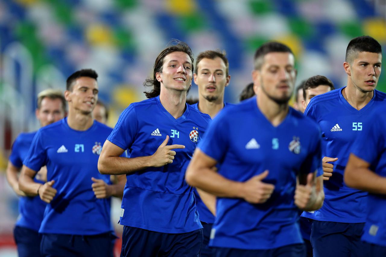 Tbilisi: Trening Dinama pred sutrašnju utakmicu  2. pretkola UEFA Lige prvaka