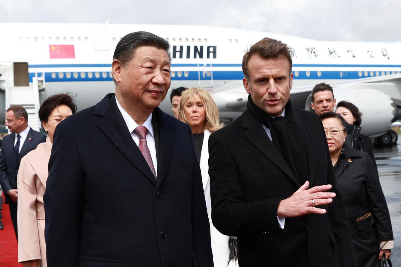 China's President Xi Jinping visits France