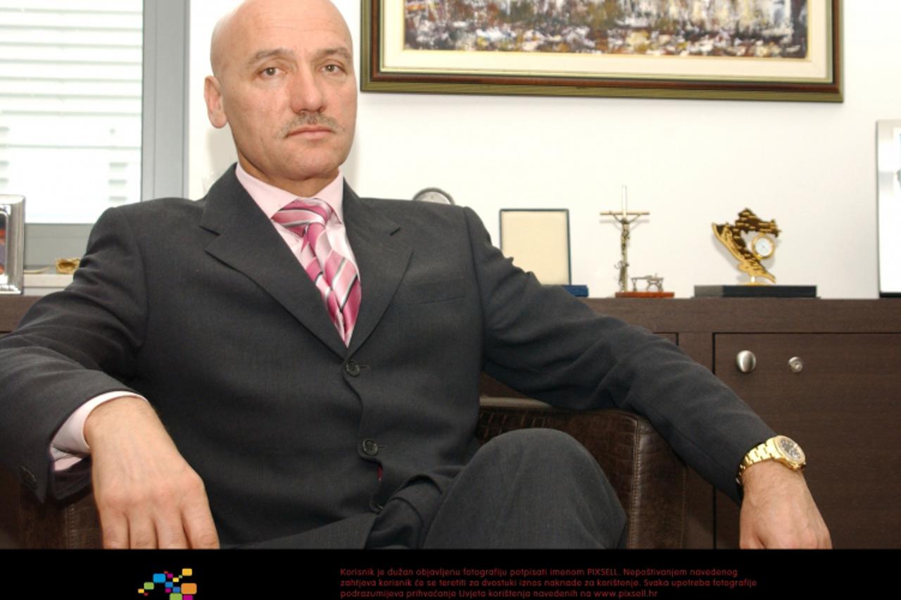 '31.03.2006., Jankomir, Zagreb - C.I.O.S. je otvorio najmoderniji pogon u ovome dijelu Europe za reciklazu metalnih ostataka i otpadaka. Petar Pripuz, vlasnik C.I.O.S.-a.  Photo: Dalibor Urukalovic/Po