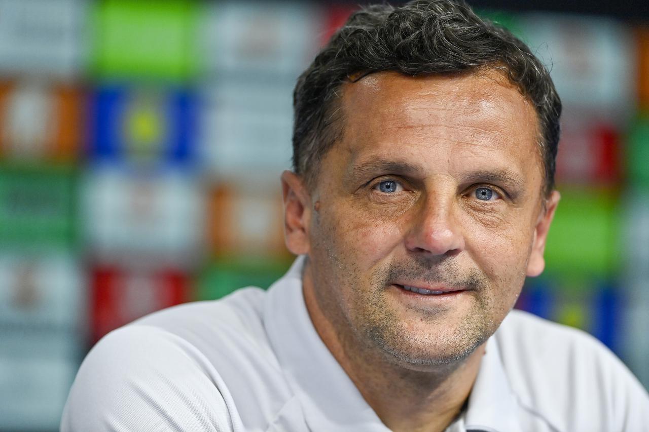 Zagreb: Konferencija za medije GNK DInamo uoči utkmice s Fenerbahce S.K.