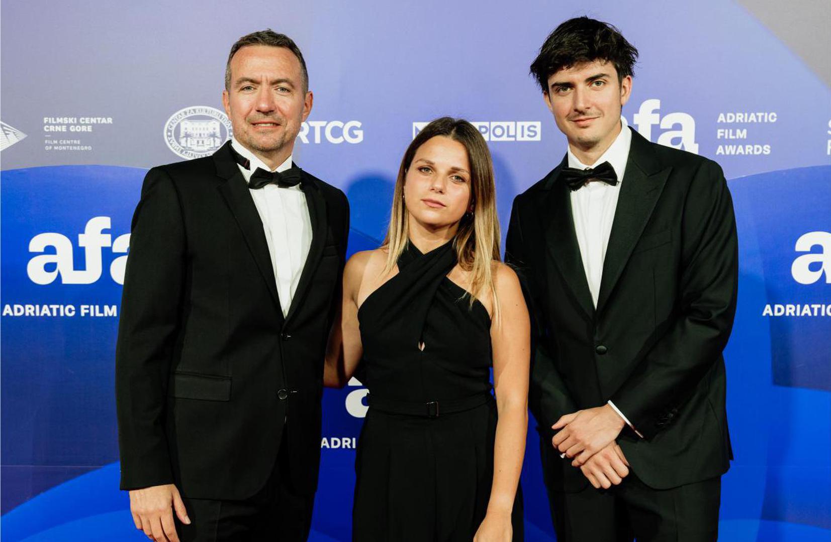 Ivan Lovreček, Jelena Gavrilović i Bruno Mustić 