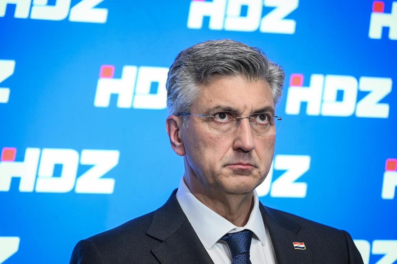 Zagreb: Izjava Andreja Plenkovića nakon Nacionalnog odbora HDZ-a 
