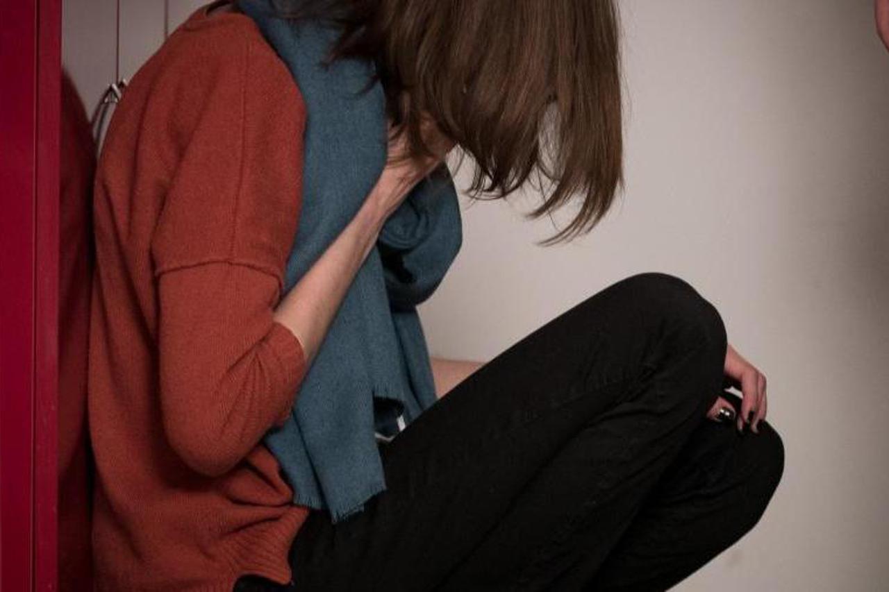 Ilustracija zlostavljanja žene