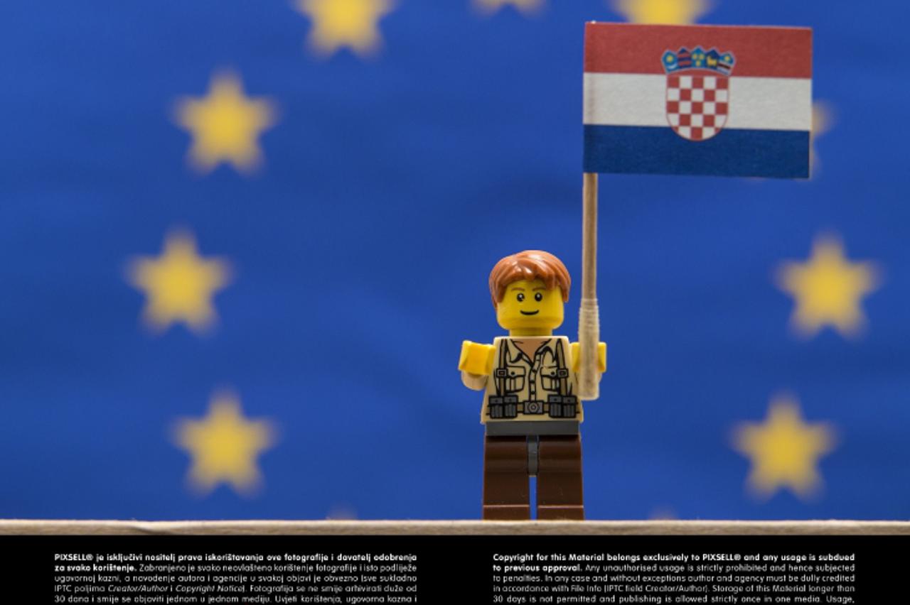 '23.06.2013., Zagreb - 01.07.2013.  Republika Hrvatska postaje 28. clanica Europske unije. Photo: Davor Puklavec/PIXSELL'